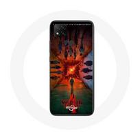 Coque pour Xiaomi Redmi 9C Stranger Things Saison 4 Affiche Equipages de la Nouvelle Théorie