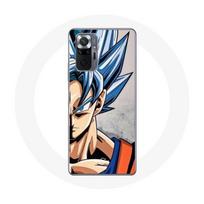 Coque pour Xiaomi Redmi Note 10 Pro Anime Dragon Ball Goku Cheveux bleu juoda