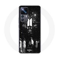Case - Maniacase - Xiaomi 12T Pro - Soft - Black - BTS Signature Members