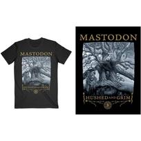 Mastodon Hushed Grim Cover Tee Unisex T-Shirt S gray