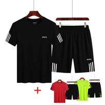 Viršutinė dalis + kelnės, trys komplektai, vyriški dviejų dalių komplektai, plius dydžių, M-9xl, sportinis kostiumas L black