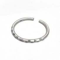 Zuyin 999.9 Round Belly Fu Character Bracelet for Women Full of Blessing and Ethnic Style Solid Open Bracelet Gifts From Elders Adjustable size