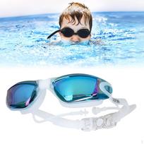 Swim Goggles Women Water Resistant Glasses for Diving Snorkeling Indoor Black ežero mėlyna spalva