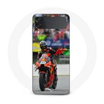 Coque Samsung Galaxy Z Flip4 miguel oliveira moto gp drapeau portugal