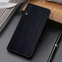 Case For Samsung Galaxy A50 A70 A50S A30S A40 A10 coque simple unique design lightweight wooden pattern pu leather cover funda A50 juoda
