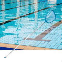 Pool Skimmer Net Clean, Swimming Sweeping Leaf Rake Fine Mesh for Pond above