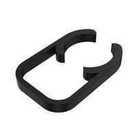 Tinka Weber Works kavos malūnėlio šlifavimo akmenų išlygiavimo įrankiui 3D spausdintas juodas 1 PC black