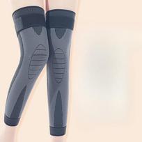 Sports Lengthened Knee Pads Men and Women Old Cold Legs Non-Slip Pressure Tied Anti-Slip Warm Knee Pad Leggings S