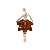 Car Aromatherapy Clip Ballet Girl Shape Good Smell Metal Auto Air Conditioning Vent Perfume Clip for Car A