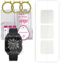 3x apgo Hydrogel Matte Screen Protector for Colmi LAND 2, Hydrogel Film, Flexible, Soft TPU with positioning layer easy installation