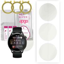 3x apgo Hydrogel Matte Screen Protector for Huawei Watch 3, Hydrogel Film, Flexible, Soft TPU with positioning layer easy installation