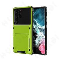 Dėklas Samsung Galaxy S24 S23 S22 S21 Ultra Note 20 10 S10 Plus piniginės kortelių laikiklis ID lizdas įbrėžimams atsparus rėmelis tvirtas TPU dangtelis Samsung Note 9