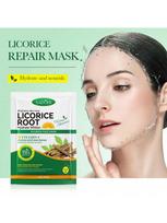 10pcs/5pcs Set Licorice Facial Mask  Moisturizing, Whitening, Nourishing, Moisturizing Facial Mask 5Pcs balta