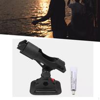 Kayak Fishing Rod Holder Pole Rack Adjustable Stand Mount black