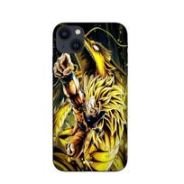 Coque Maniacase pour Iphone 13 Son Goku Super Saiyan SSJ3 Attaque point Dragon juoda