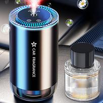 Automobilio difuzorius drėkintuvas aromatinis eterinis aliejus automatiškai įjungiamas reguliuojamas spalvingas kvėpuojantis šviesa Cologne Scent