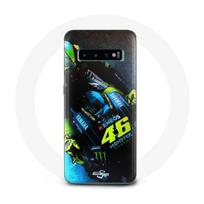 Coque pour Samsung Galaxy s10 plus Valentino Rossi Pilote de course Moto GP