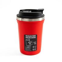 380/520ML Simple Suction Mug Thermos Stainless Steel Double Insulated Coffee Cup Keep Warm Flask Portable Travel Car Ice Cup 380ml