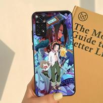Shaman King Case For Xiaomi Redmi Note 10 Pro Cover For Redmi Note 11 Pro 8 9 10S 11S 10A 10C 9A 9C 9T Redmi 9 black