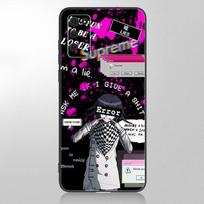 Danganronpa Kokichi Ouma dėklas Samsung Galaxy A12 A02S A22 A32 A52 A72 A71 A51 A41 A31 A21 A11 A50 A70 A10S A20S juodas dangtelis Samsung A02 black