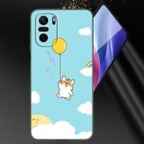 Mielas Corgi Dog telefono dėklas, skirtas Xiaomi Mi POCO X3 NFC GT M4 M3 12 11T 10T Pro A3 11 Lite NE 5G 12X 11i F3 Minkštas TPU juodas dangtelis Xiaomi Mi A3