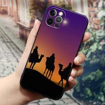 Camel Desert Star Sky Moon Sun Phone Case for iPhone14 13 12 11 Pro Max 8 7 SE XR XS Plus Black Soft Silicon Cover Fundas Coques iPhone 14 PM