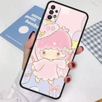 LittleTwinStars Cover For Samsung Galaxy A52 A12 A51 A32 A21s A71 A32 5G A12 A22 A53 A31 A13 A72 A02s A41 A03 A04 Phone Cover Samsung A02s gray