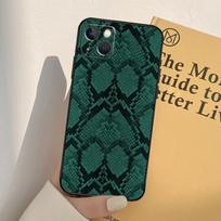 Python Snake Skin Case For iPhone 13 12 11 14 Pro Max Mini XR X XS MAX 6S 7 8 Plus SE 2020 2022 Phone Cover iPhone 14Pro MAX gray
