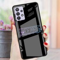 Anime Black Glass Case For Samsung Galaxy A52 A71 A50 A51 A70 A21s A31 A72 A10 A12 A30 A22 5G Phone Cover Samsung A73 5G