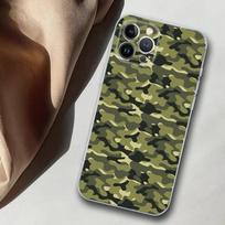 Karinis kamufliažas TPU telefono dėklas Silikoninis minkštas iPhone 14 13 12 11 Pro Mini XS MAX 8 7 6 Plus X XS XR Dangtelis 6plus or 6s plus