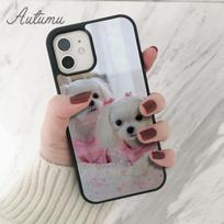 Aš myliu savo maltiečių šunį telefono dėklas, skirtas iPhone 11 12 13 14 Pro Max mini X XR XS SE 2020 6 7 8 Plus Samsung Galaxy S21 S22 apvalkalas iPhone 5 5s SE gray