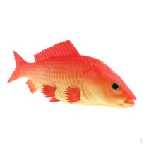 Dirbtinis karpio žuvies ornamentas namų virtuvės akvariumo dekoravimui Red-Small red