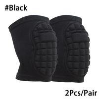 1Pair Protective Sponge Knee Pads for Volleyball,Soft Breathable Knee Support Knee Brace for Women Men Sports Dance Football Gym One Size black
