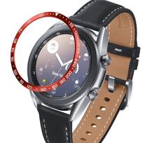 Metalinio dangtelio plieninis žiedas, skirtas Galaxy Watch 3 41 mm plieniniam dėklui
