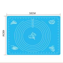 Food-grade Silicone Thickened Rolling Pad Kneading Non-stick Bread Cake Dough Making Pad Kitchen Cutting Board Tools rožinė