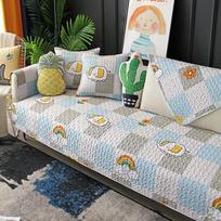 Medvilninės sofos pagalvėlės neslystančios sofos rankšluosčiai, universalūs visais sezonais 50*70cm gray