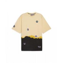 Puma Bmw Mms Garage Crew Short Sleeve Tee   Sunstream  Aop 624121 06 XS beige