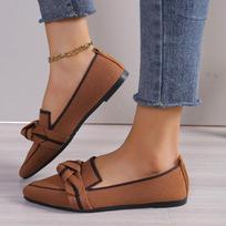 Women's Shoes Loafers Ballet Flats Pointed Toe Barefoot Slip-on Casual Low Heel Luxury Brand Woman Shoe  In Butterfly 36 kava