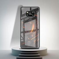 Glass Case For Xiaomi Poco X3 NFC 11 Lite 11T F3 M3 For Redmi Note 11 10 9 8 Pro 10S 9S 9A 9C Phone Cover Tokyo Revengers Redmi Note 9S gray