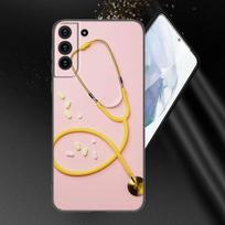 Slaugytoja Medicininis Vaistas Sveikata Širdis Telefono dėklas Samsung Galaxy S20 S21 FE S22 Ultra S10 Lite S10E S9 S8 Plus S7 Edge Dangtelis Samsung S7 white