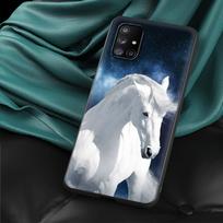 Running Horse Animal Fundas for Samsung Galaxy A70 A50 A40 A20s A30 A10s A20e A10 A02s A01 Phone Case for Samsung A51 A72 Cover Samsung A01 gray