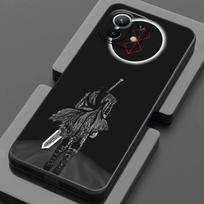 Phone Case for Xiaomi Mi 11 Lite 5G NE 11i 11X 11T 12 Pro Poco F1 F3 X3 GT X4 NFC Pro Silicone  Cover Red Sun Guts Berserk Anime Mi 11 gray