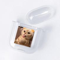 Puikus gyvūnų kačių raštas Apple Airpods dėklas Minkštas skaidrus Bluetooth ausinių apsauginis dėklas, skirtas Airpods1/2 minkštas dangtelis