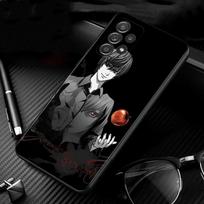 Dėklas, skirtas Samsung GALAXY A51 A71 A41 A31 A13 A11 A01 A72 A52 A32 A22 A52s A21s A02s A03 A12 Anime Death Note Ryuk Yagami Light Samsung A72 5G black