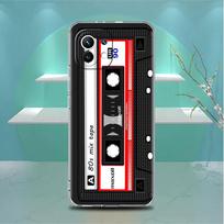 Vintage Cassette Tape Retro Style Clear Case For Xiaomi Mi Poco X3 NFC M3 Pro F3 F1 11 Lite 12 Note 10 11T 9T Phone Cover Redmi Note 9S gray