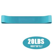 Five Piece Set Yoga Elastic Band, Exercise Resistance Band, Fitness Band, Tension Loop, Hip Training Tension Band blue
