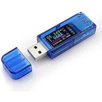 USB 3.0 Testeris Matuoklis Srovės Matuoklis 3.7-30V 0-4A Multimetras Voltmeteris Srovės Matuoklis Galios Įkroviklio Detektorius Patobulinta Versija USB Testeris 6.4*1.1*2.2cm mėlyna