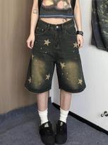Korean Fashion Women Blue Jean Shorts Female Y2k High Waist Denim Shorts Sexy Hot Pants Office Lady 2000s Aesthetic Classical M mėlyna