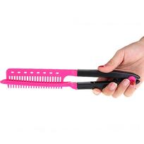 Hair Straightener Hair Dress Styling V Shape Comb DIY Salon Hairdressing juoda