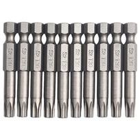 10 vnt. T30 50 mm ilgio atsuktuvo antgalis Magnetinis Torx atsuktuvo įdėklai Įrankis